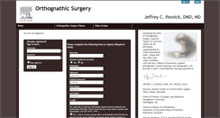 Desktop Screenshot of elsevierorthognathicsurgery.com